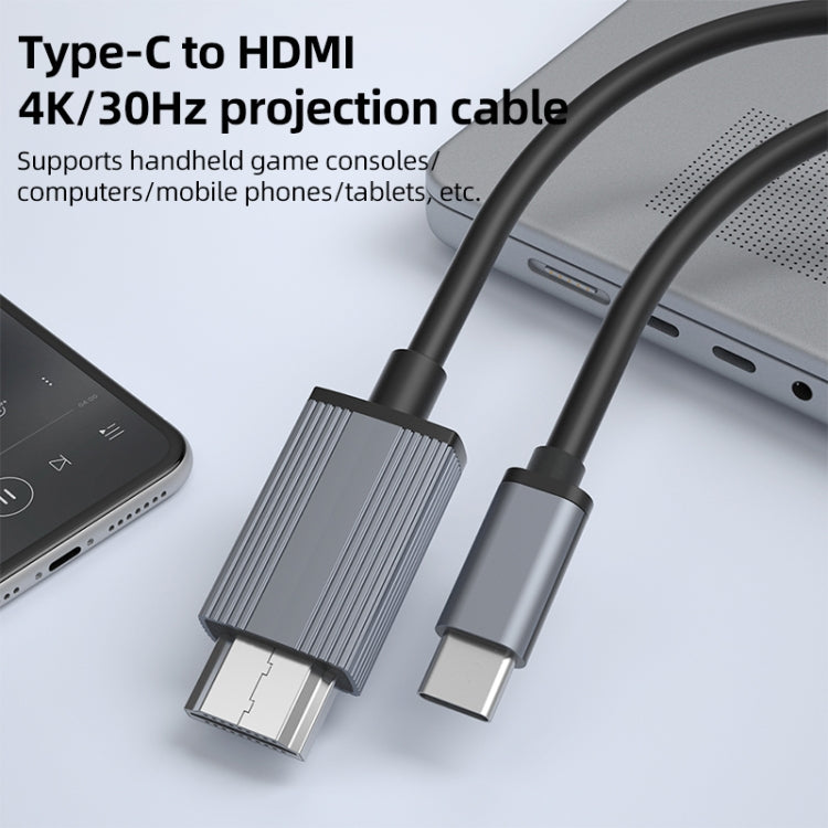 Кабель-переходник L17 USB-C / Type-C - HDMI для HD-экрана