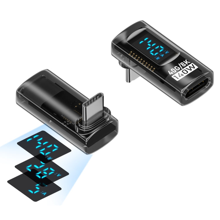 Адаптер стерео для цифрового дисплея PD 140 Вт Type-C / USB-C на Type-C / USB-C