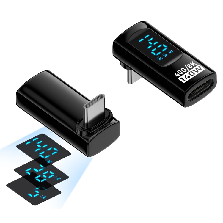 Адаптер стерео для цифрового дисплея PD 140 Вт Type-C / USB-C на Type-C / USB-C