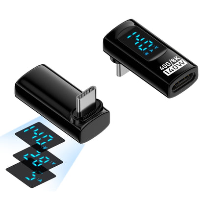 Адаптер стерео для цифрового дисплея PD 140 Вт Type-C / USB-C на Type-C / USB-C