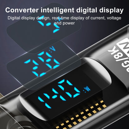 Адаптер стерео для цифрового дисплея PD 140 Вт Type-C / USB-C на Type-C / USB-C