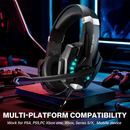 Игровая гарнитура KOTION EACH G9000 Pro с наушниками и микрофоном. Длина кабеля: около 2,1 м.