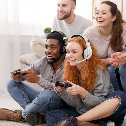 Игровая гарнитура KOTION EACH G9000 Pro с наушниками и микрофоном. Длина кабеля: около 2,1 м.