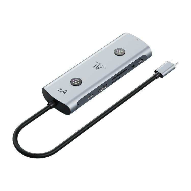 YCE V261 13 in 1 USB-C / Type-C HUB Adapter AI Docking Station