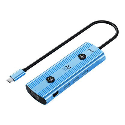 YCE V261 13 in 1 USB-C / Type-C HUB Adapter AI Docking Station