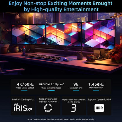 BMAX B9 Power Windows 11 Mini PC, Intel Core i9-12900H, atbalsta 3 monitoru izvadi