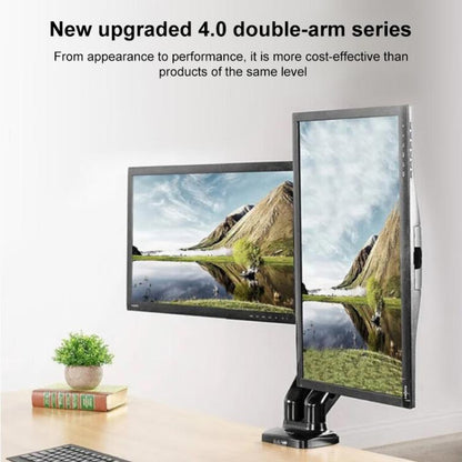 Настольный держатель для монитора Lenovo Thinkplus ZJA1 Clip-on с двумя кронштейнами