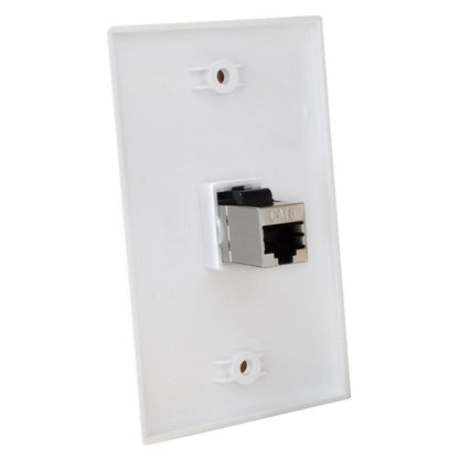 RJ45 Cat6 ekranēts līnijas savienotājs ar Keystone aizbīdni