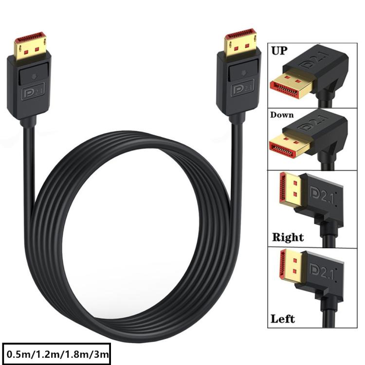 Кабель-адаптер расширения DisplayPort 52 Гбит/с 16K 30 Гц, длина: 1,8 м