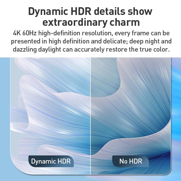 YCE-V292 Кабель-адаптер 2 в 1 Type-C — Type-C и HDMI 2.0