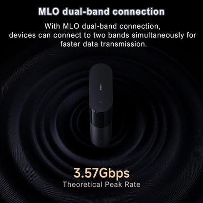 Xiaomi BE3600 Pro mājas maršrutētājs ar 7 Bluetooth tīkla vārteju, 2,5G portu un divjoslu savienojumu