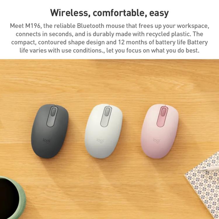 Logitech M196 1000DPI Bluetooth bezvadu pele