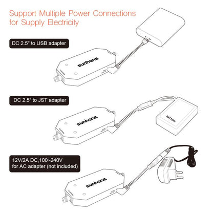 SUNHANS eSunRC 4000mW 5.8Ghz 36dBm WiFi signāla pastiprinātājs