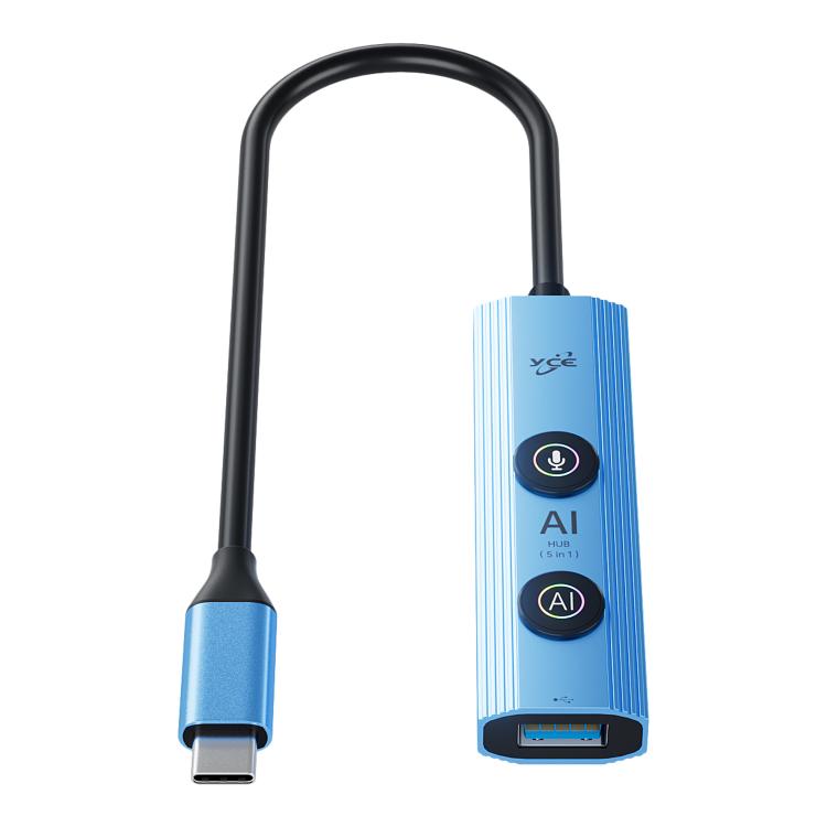 YCE V295 5 in 1 USB-C / Type-C HUB Adapter AI Docking Station