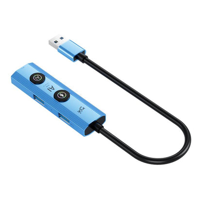 YCE V295A 5 in 1 USB3.0 HUB Adapter AI Docking Station