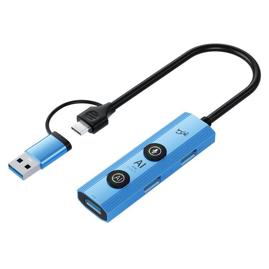 YCE V295B 5 in 1 USB3.0 / Type-C HUB Adapter AI Docking Station
