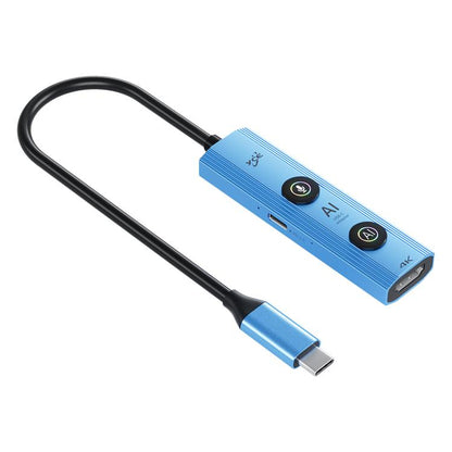 YCE V297A 7 in 1 USB-C / Type-C HUB Adapter AI Docking Station Support 8K Output