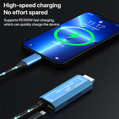 Кабель-адаптер YCE-V286A Type-C — HDMI 2.1 8K