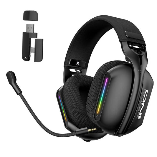 ONIKUMA GT808 trīs režīmu Bluetooth 2.4G vadu e-sporta spēļu austiņas