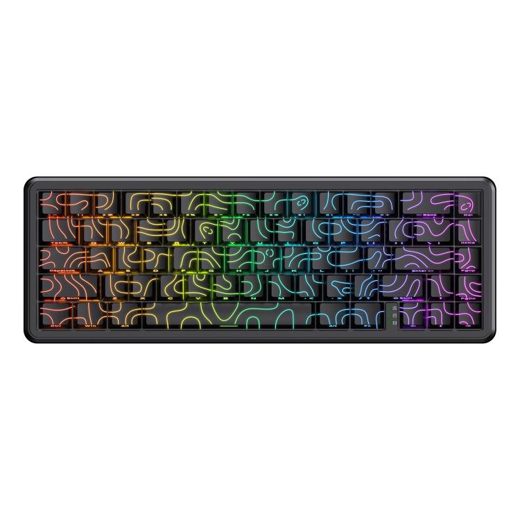 ONIKUMA G67 67-клавишная проводная механическая игровая клавиатура с RGB-подсветкой и магнитной осью