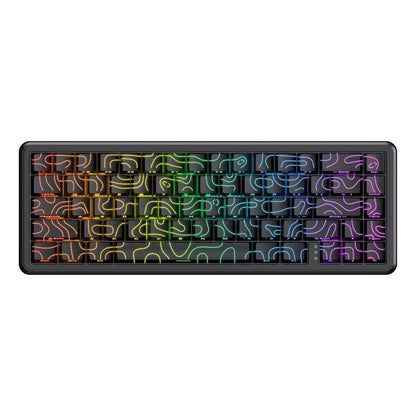 ONIKUMA G67 67-клавишная проводная механическая игровая клавиатура с RGB-подсветкой и магнитной осью