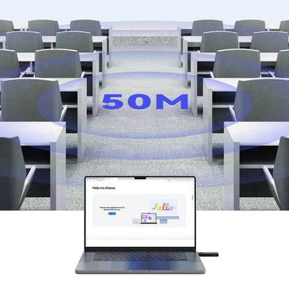 Беспроводной HDMI-видеопередатчик и приемник Q50 с кожаной текстурой