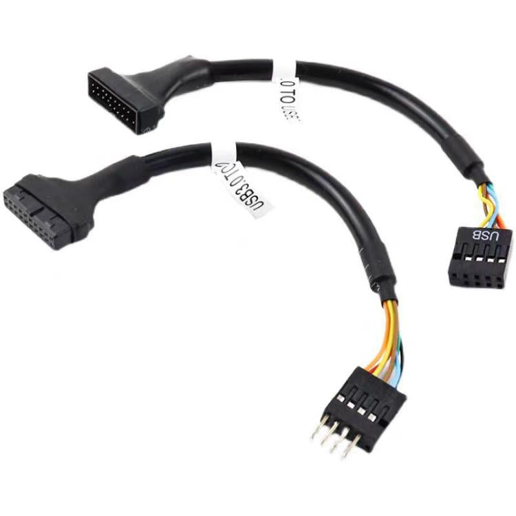2 кабеля-адаптера USB3.0 для материнской платы компьютера