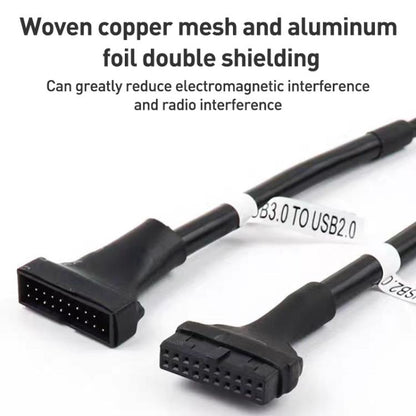 2 кабеля-адаптера USB3.0 для материнской платы компьютера