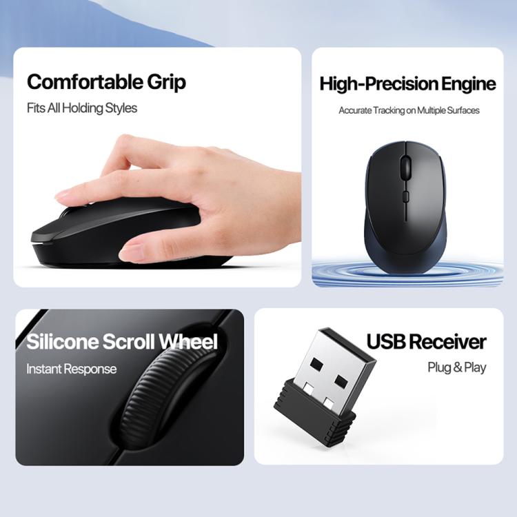 Беспроводная мышь DUX DUCIS DM Series Bluetooth 2,4 ГГц