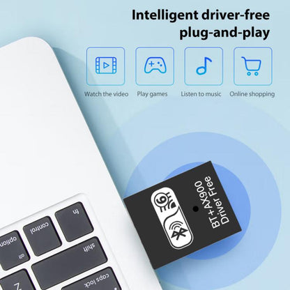 Сетевой USB-адаптер RE-905 со встроенной антенной Bluetooth WiFi 2 в 1 для компьютера без драйверов