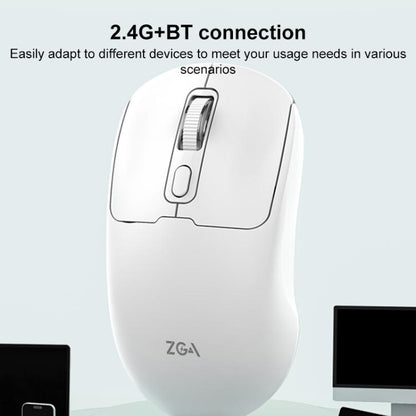 Беспроводная мышь ZGA Sky Drill Dual Modes 2.4G BT5.0