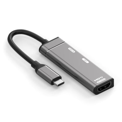 Type-C to Type-C, USB-A, HDMI HUB Docking Station
