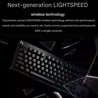 Беспроводная игровая клавиатура Logitech G PRO X TKL, механические переключатели GX-L