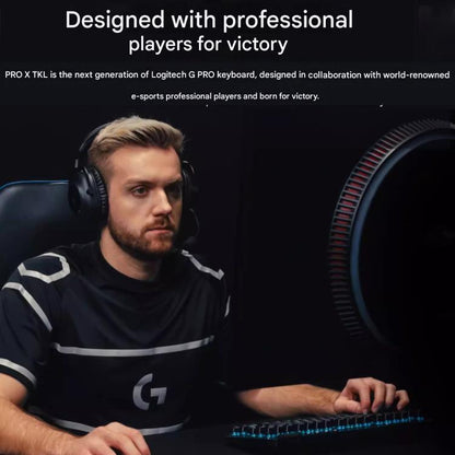 Беспроводная игровая клавиатура Logitech G PRO X TKL, механические переключатели GX-L
