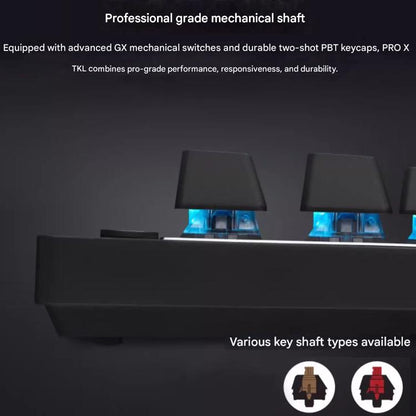 Беспроводная игровая клавиатура Logitech G PRO X TKL, механические переключатели GX-L
