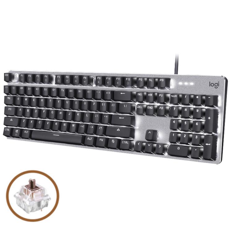 Logitech K845 Backlit Mechanical Wired Keyboard, Cable Length: 1.8m