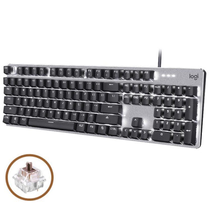 Logitech K845 Backlit Mechanical Wired Keyboard, Cable Length: 1.8m