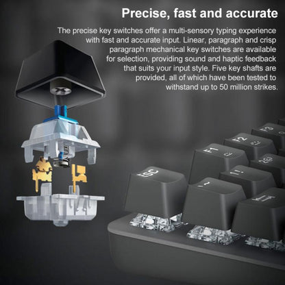 Logitech K845 Backlit Mechanical Wired Keyboard, Cable Length: 1.8m