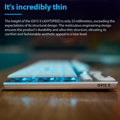 Logitech G915 X LIGHTSPEED Wireless Low Profile Gaming Keyboard
