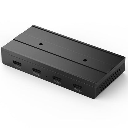 HST-4C 4 in 1 USB 3.2 10Gbps Detachable Magnetic Docking Station