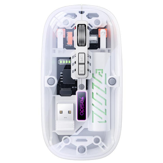 Yesido KB29 Transparent Bluetooth Dual Mode Wireless Mouse