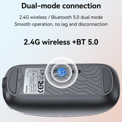 Прозрачная беспроводная Bluetooth-мышь Yesido KB29 с двумя режимами работы