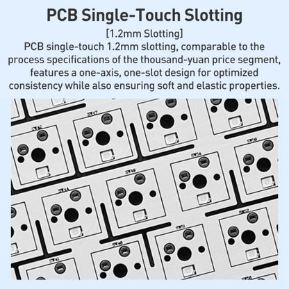 AULA F108 108 Keys Wired/2.4G/Bluetooth Three Model Customizable RGB Gaming Mechanical Keyboard