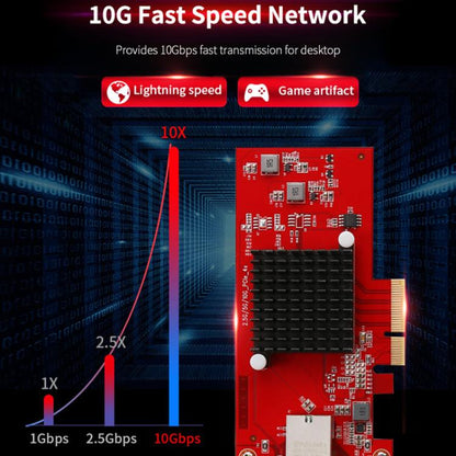 Сетевая карта COMFAST CF-P100 10G PCI-E