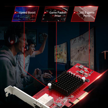 Сетевая карта COMFAST CF-P100 10G PCI-E