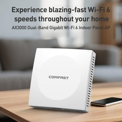 COMFAST CF-E593AX 3000 Мбит/с двухдиапазонная встроенная точка доступа WiFi6