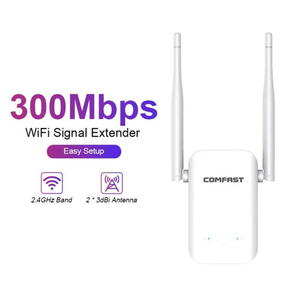 COMFAST CF-WR301S V3 300 Мбит/с беспроводной ретранслятор-маршрутизатор с усилителем сигнала WiFi
