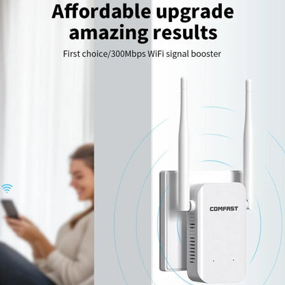 COMFAST CF-WR301S V3 300 Мбит/с беспроводной ретранслятор-маршрутизатор с усилителем сигнала WiFi