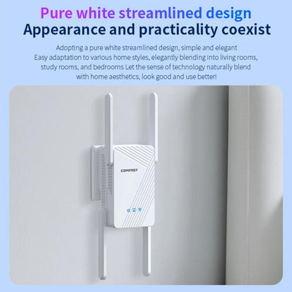 COMFAST CF-WR773BE 3570Mbps WiFi7 signāla paplašinātājs divjoslu gigabitu bezvadu atkārtotājs