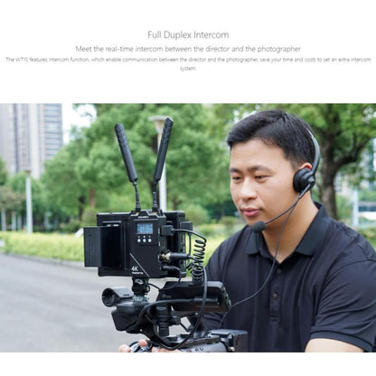 Беспроводная система передачи видео FEELWORLD WT1S 4K с поддержкой SDI + Dual HDMI и полнодуплексной интерком-трансляцией в режиме реального времени